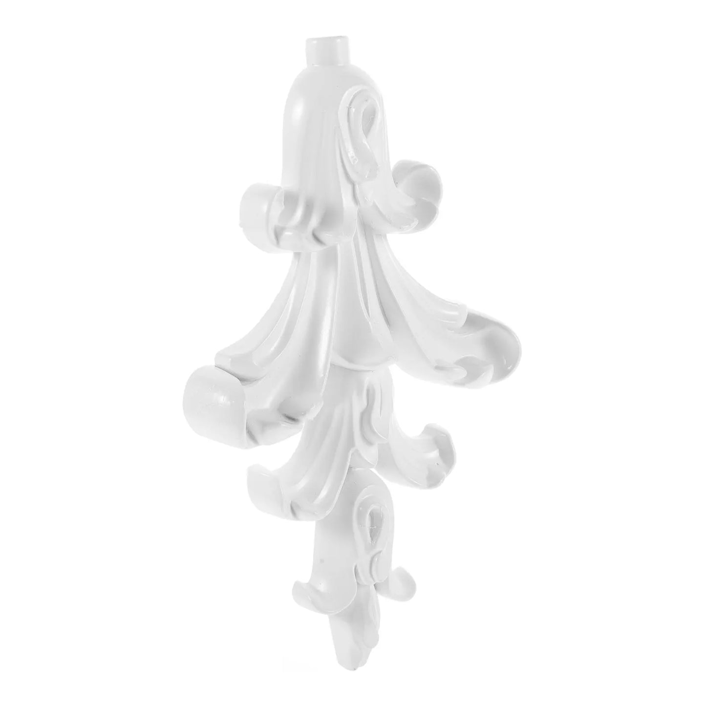 Background Wall Decoration Resin Carved Flower Onlay Decor For Living Room Home Ornament Wall Panel Decorative Applique