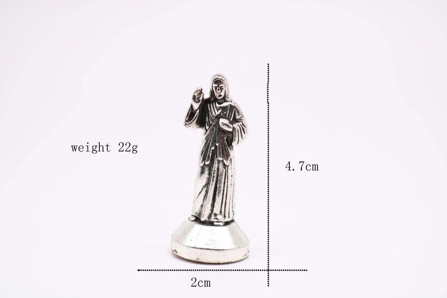 Many styles of Christian decorations. Jesus, Madonna Maria, Rose, Lady Fatima, Figurine. Car dashboard decoration.