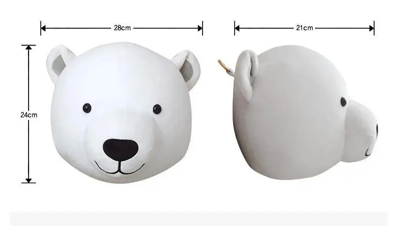 Wall Hanging Room Decor Aesthetic Children's Room Animal Decorations Hunting Animal Pendants Prey Ornaments Nursery Decor