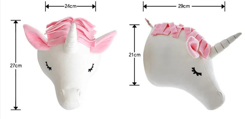 Wall Hanging Room Decor Aesthetic Children's Room Animal Decorations Hunting Animal Pendants Prey Ornaments Nursery Decor