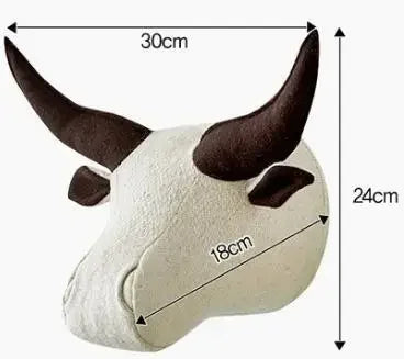 Wall Hanging Room Decor Aesthetic Children's Room Animal Decorations Hunting Animal Pendants Prey Ornaments Nursery Decor