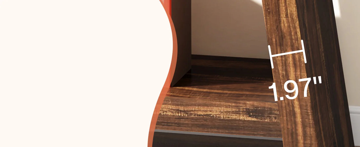 Farmhouse Console Table,Narrow Long Sofa Entryway Table, 2-Tier Wood Couch Foyer Accent Table for Living Room, Hallway